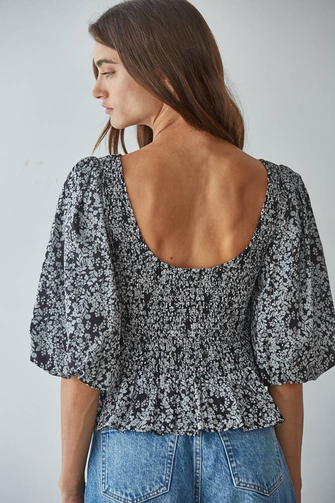 Belle Smocked Top