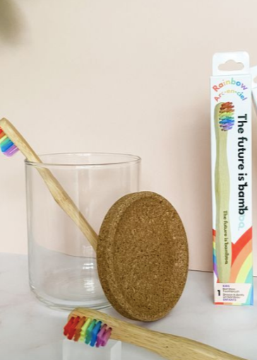 Rainbow Kids Soft Bamboo Toothbrush