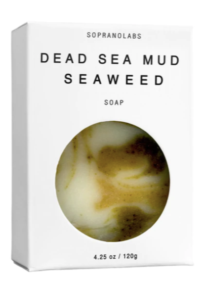 Dead Sea Mud Seaweed Vegan Soap