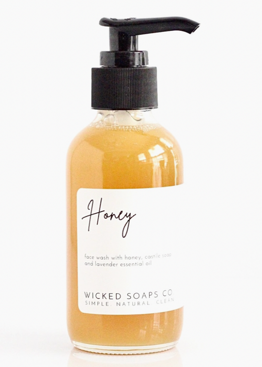 Honey Face Wash-Great for Acne Prone Skiny