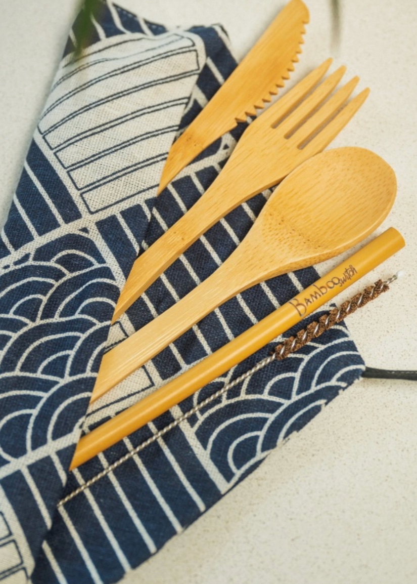 Bamboo To-Go Cutlery