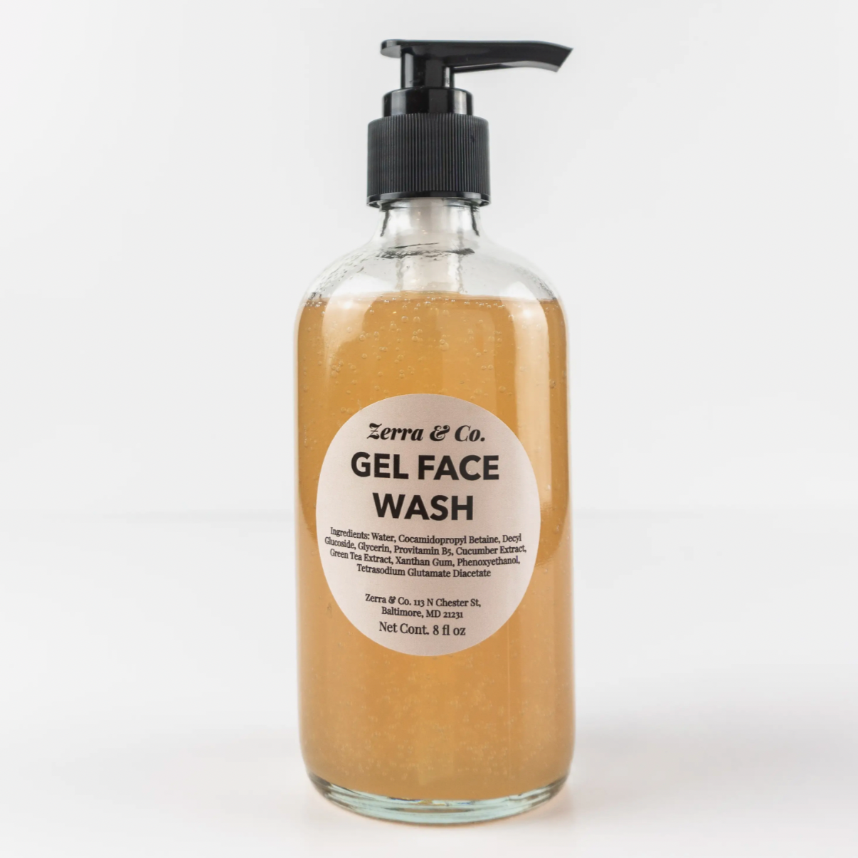 Zerra & Co Gel Cleanser-Great for All Skin Types