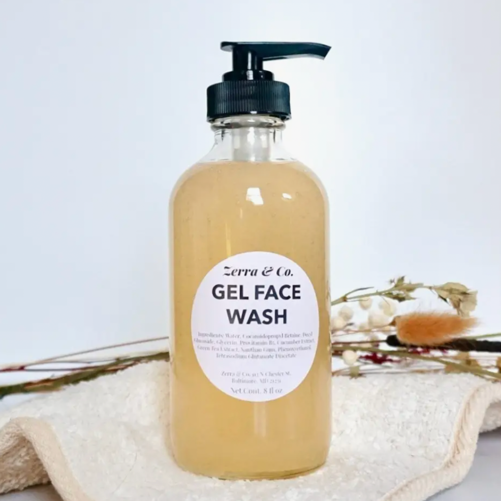Zerra & Co Gel Cleanser-Great for All Skin Types
