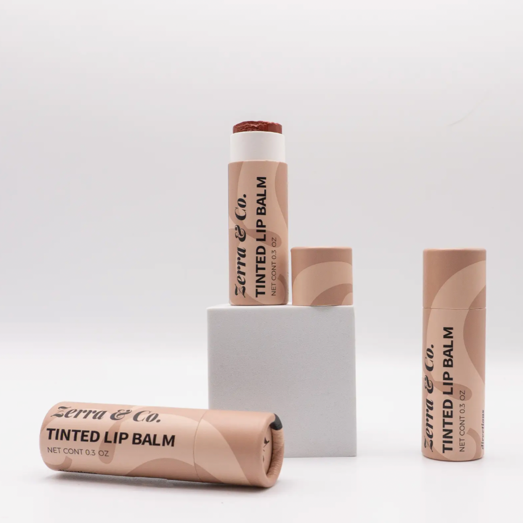 Zerra & Co Tinted Lip Balm- Antique Pink