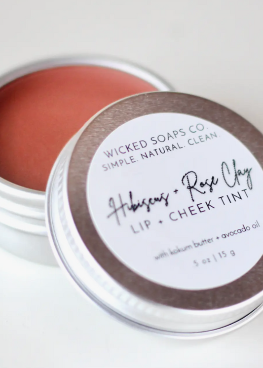 Hibiscus + Rose Clay Lip Tint