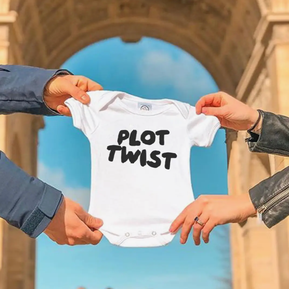 Plot Twist Onesie