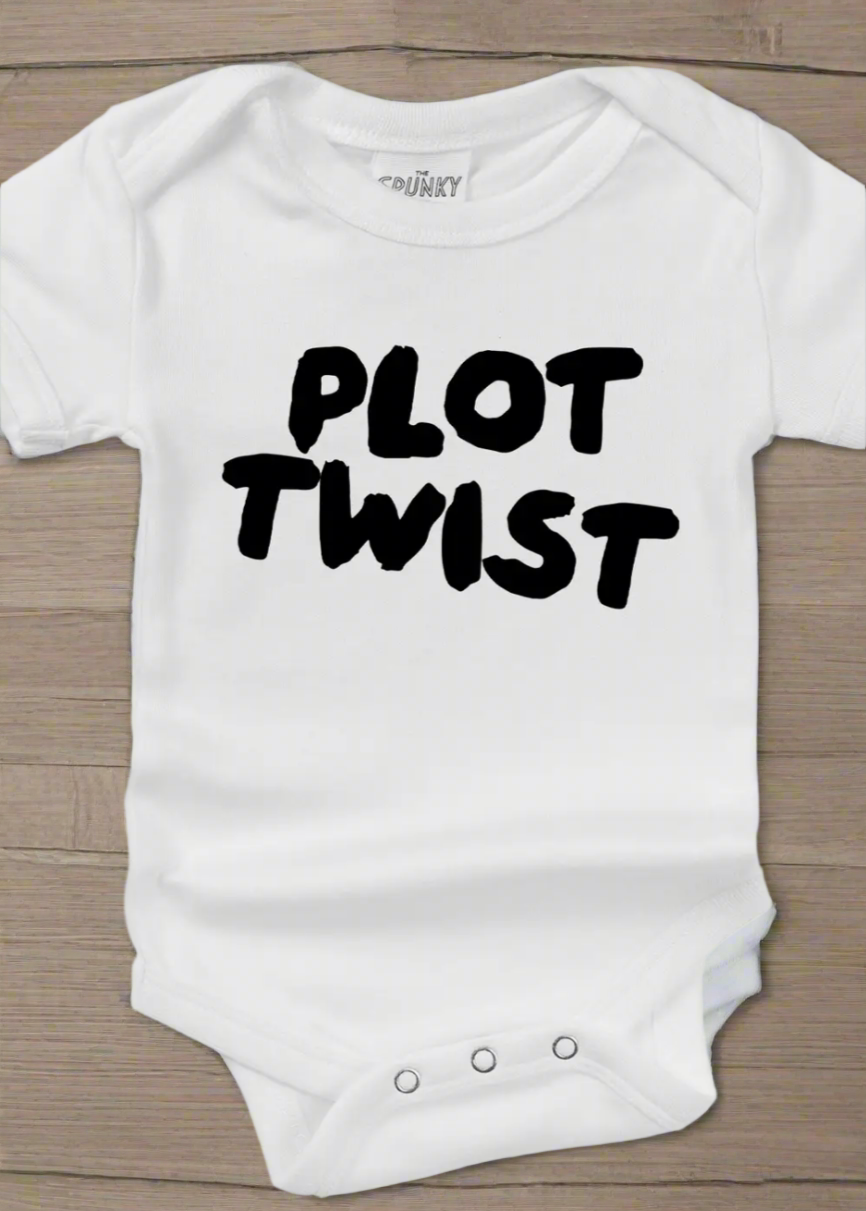 Plot Twist Onesie