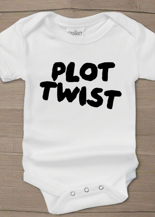 Plot Twist Onesie
