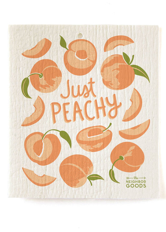Peach Sponge Cloth