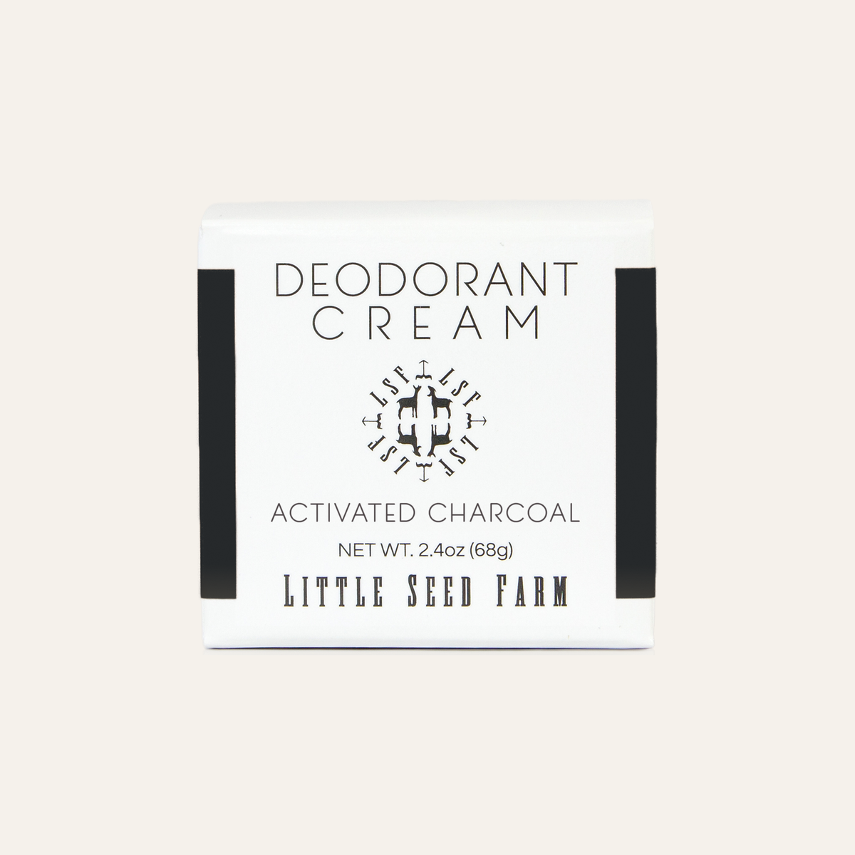 Little Seed Farm Activated Charcoal Deodorant Cream