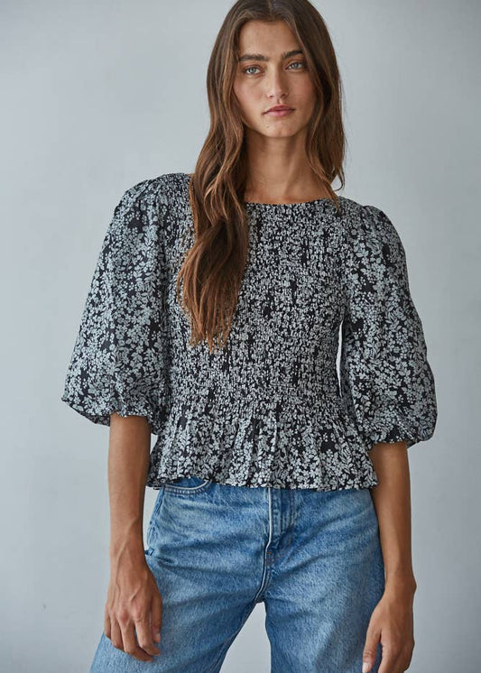 Belle Smocked Top