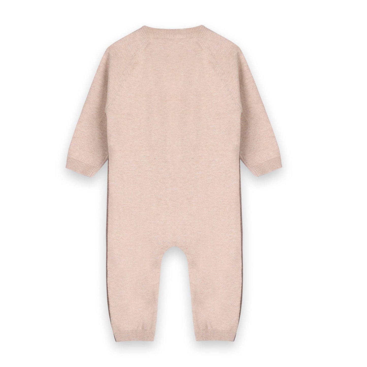 Cuddly Bear Embroidered Sweater Knit Baby Jumpsuit
