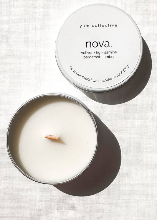 Nova Candle Tin 20z