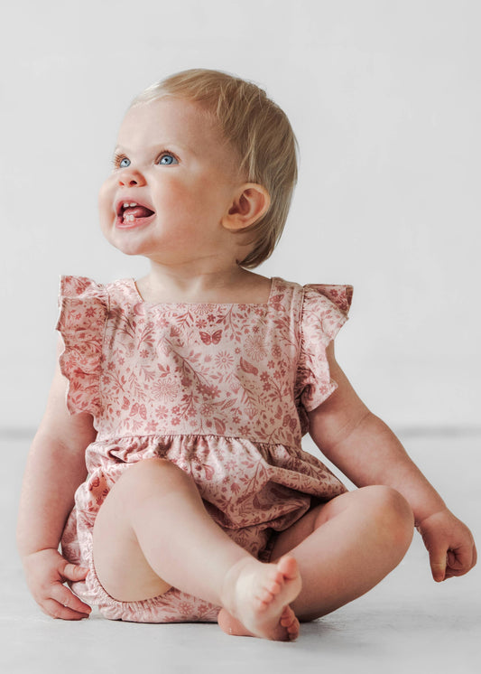 Birds & Butterflies Romper