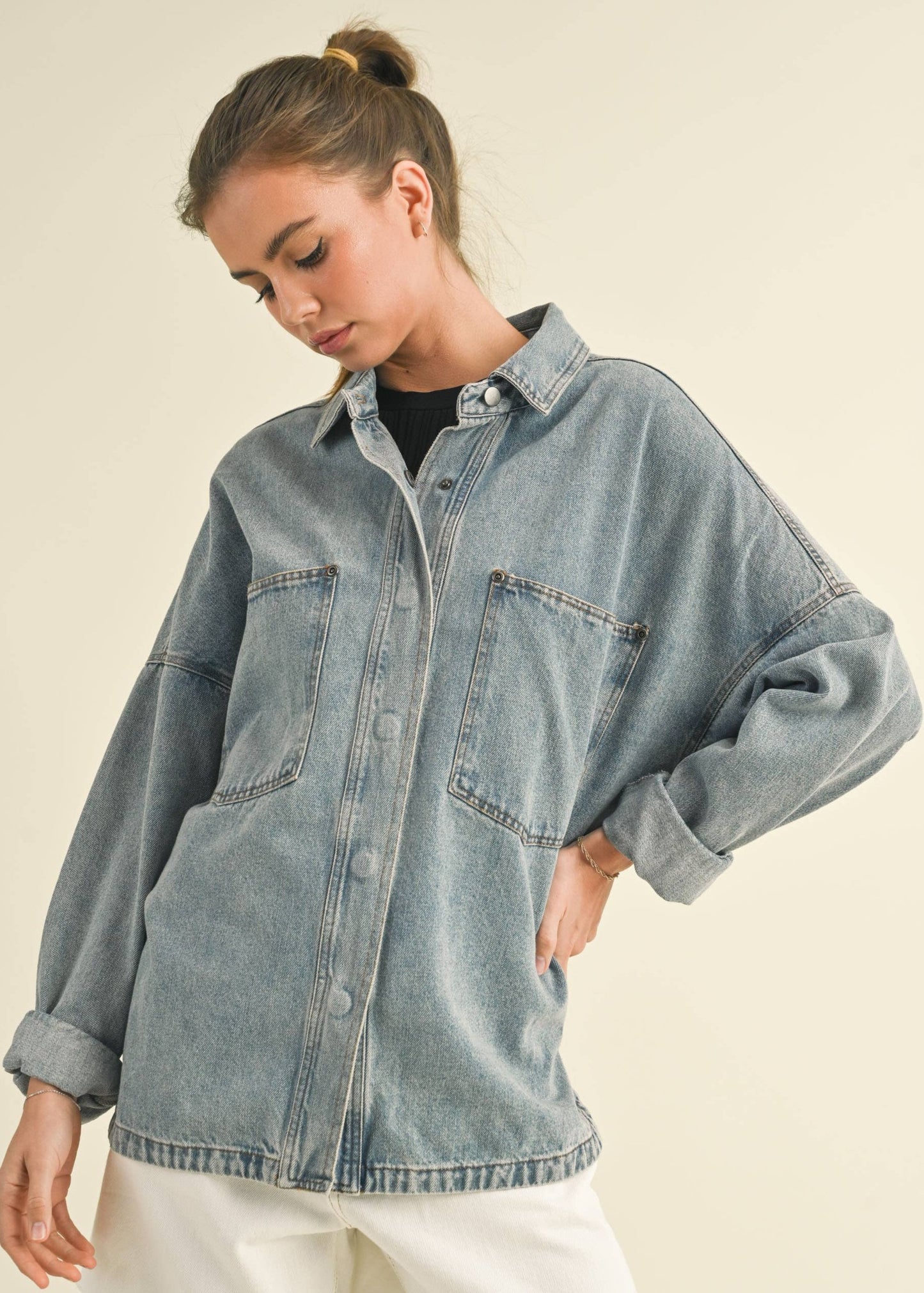 Denim Shacket