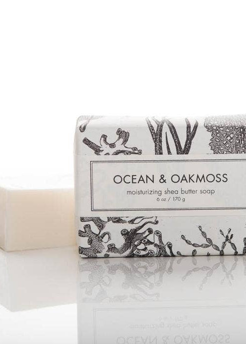 Ocean & Oakmoss Shea Butter Soap - Bath Bar