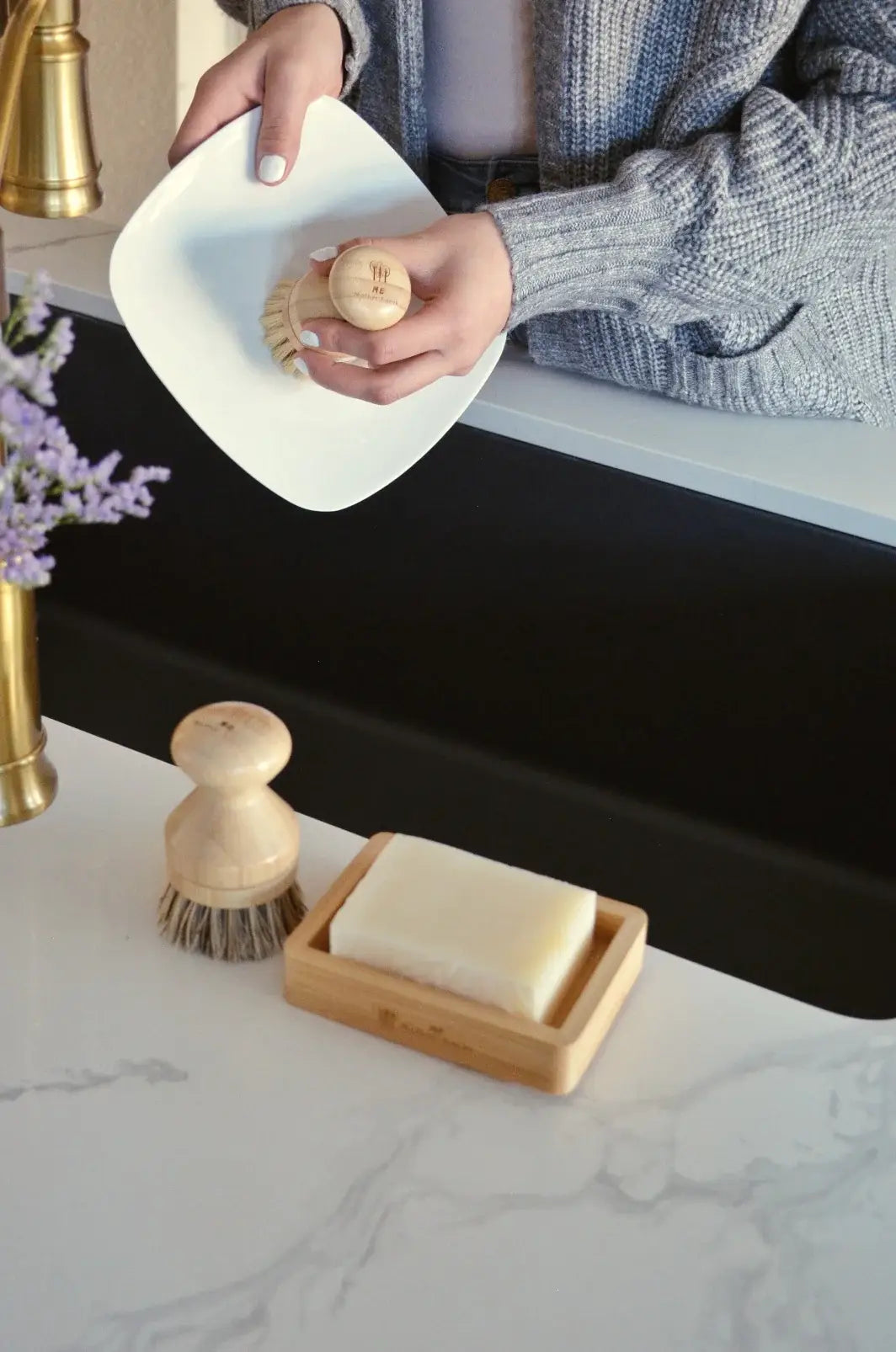 Zero Waste Dishwashing Soap Bars: Citrus