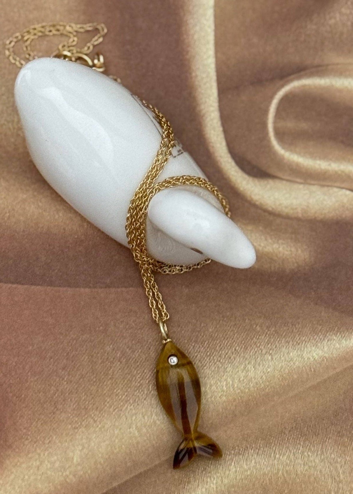 Eileen Necklace: Chain / 18"