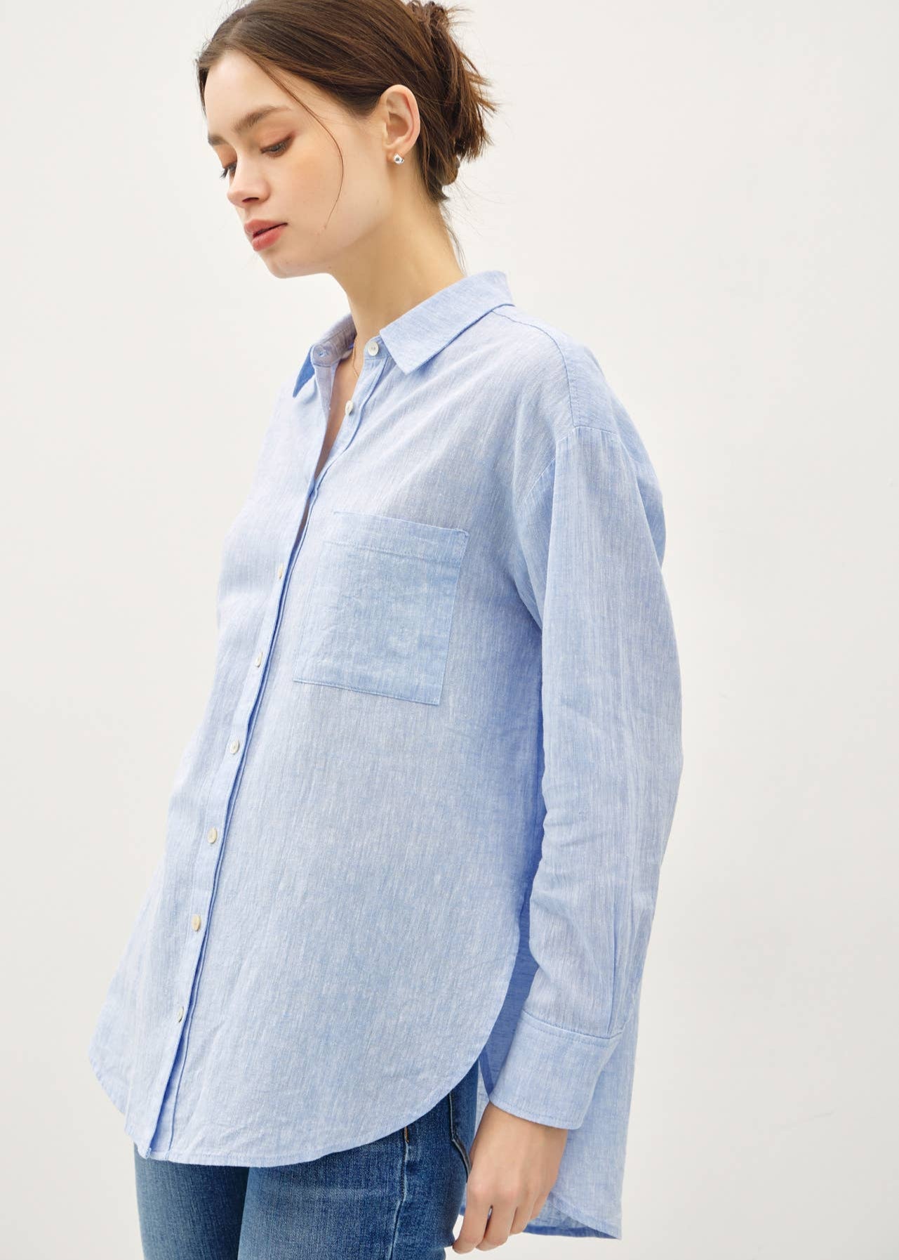 Chambray Button Up