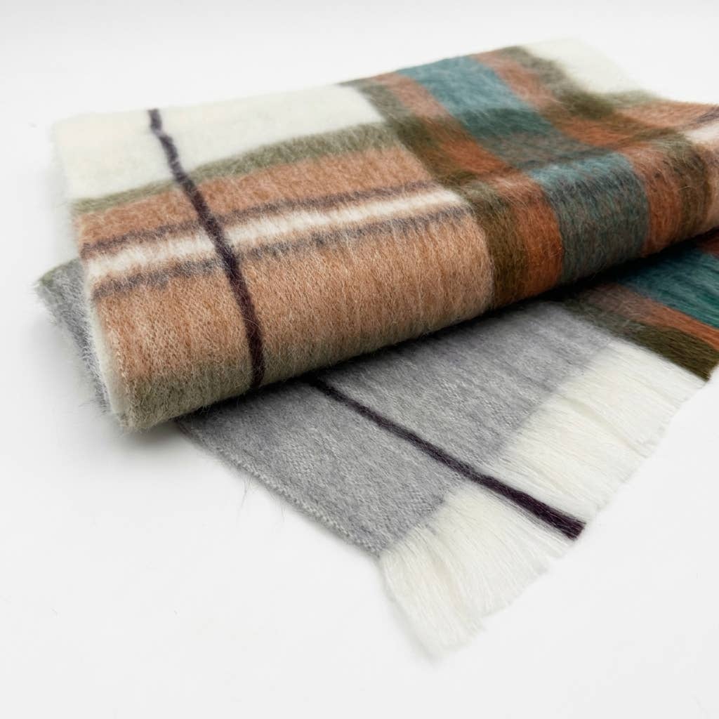 Aspen Alpaca Tartan  Scarf