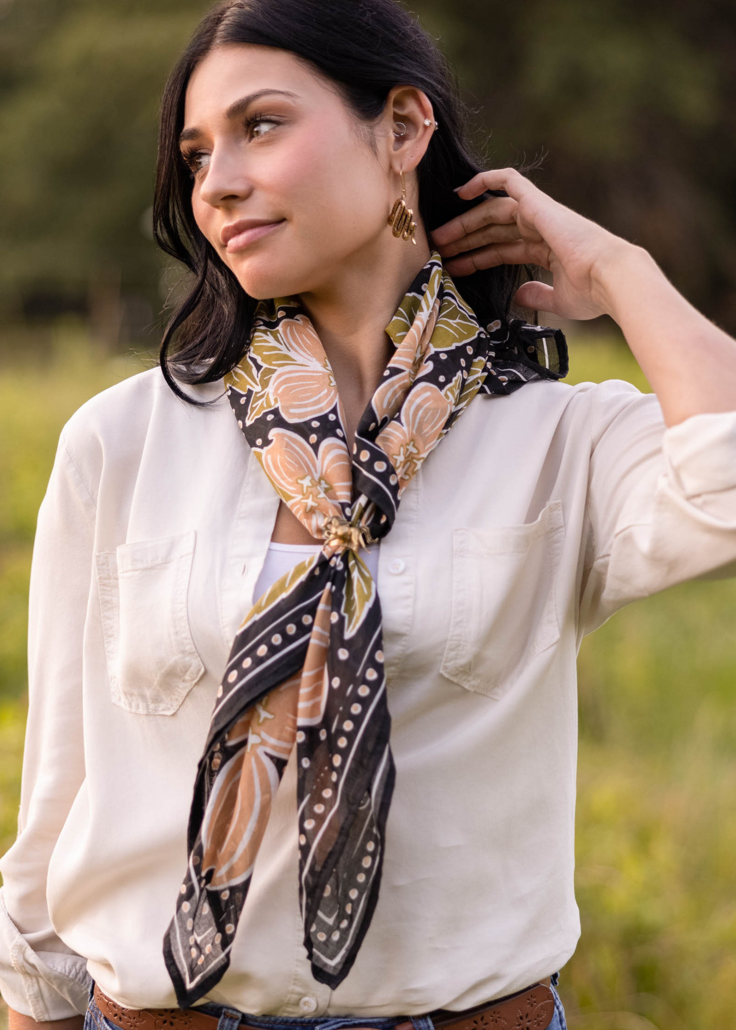 34" Wild Rag Amy Bandana