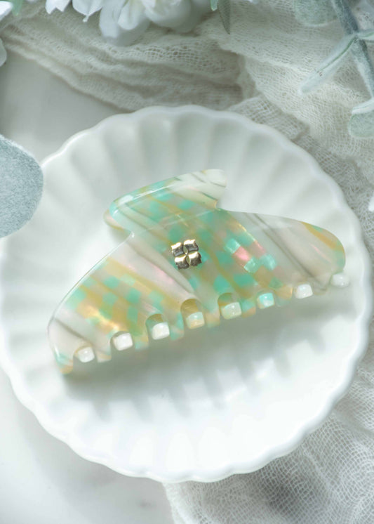 Mini Hair Claw -Desert Opal