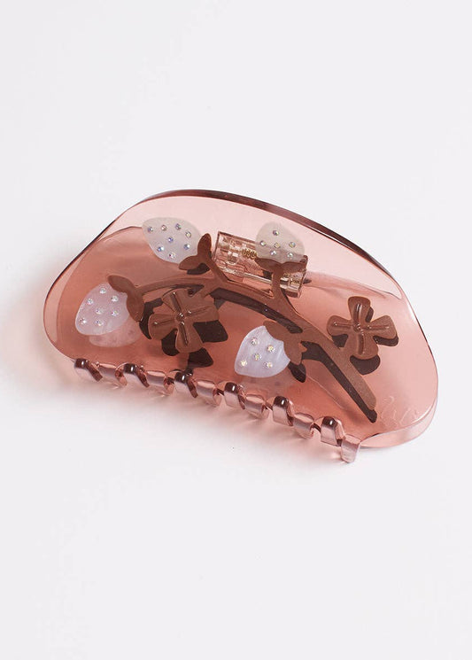 Pineberry Hair Clip