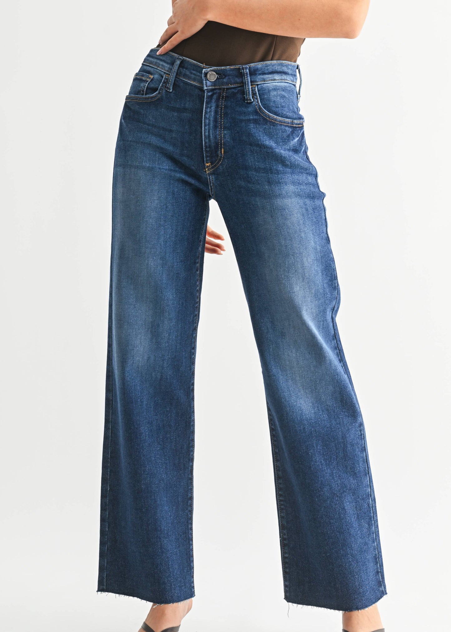 Slim Palazzo w/ Scissor Cut