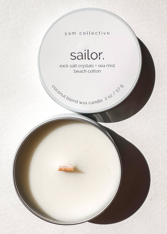 Sailor Candle Tin 2oz