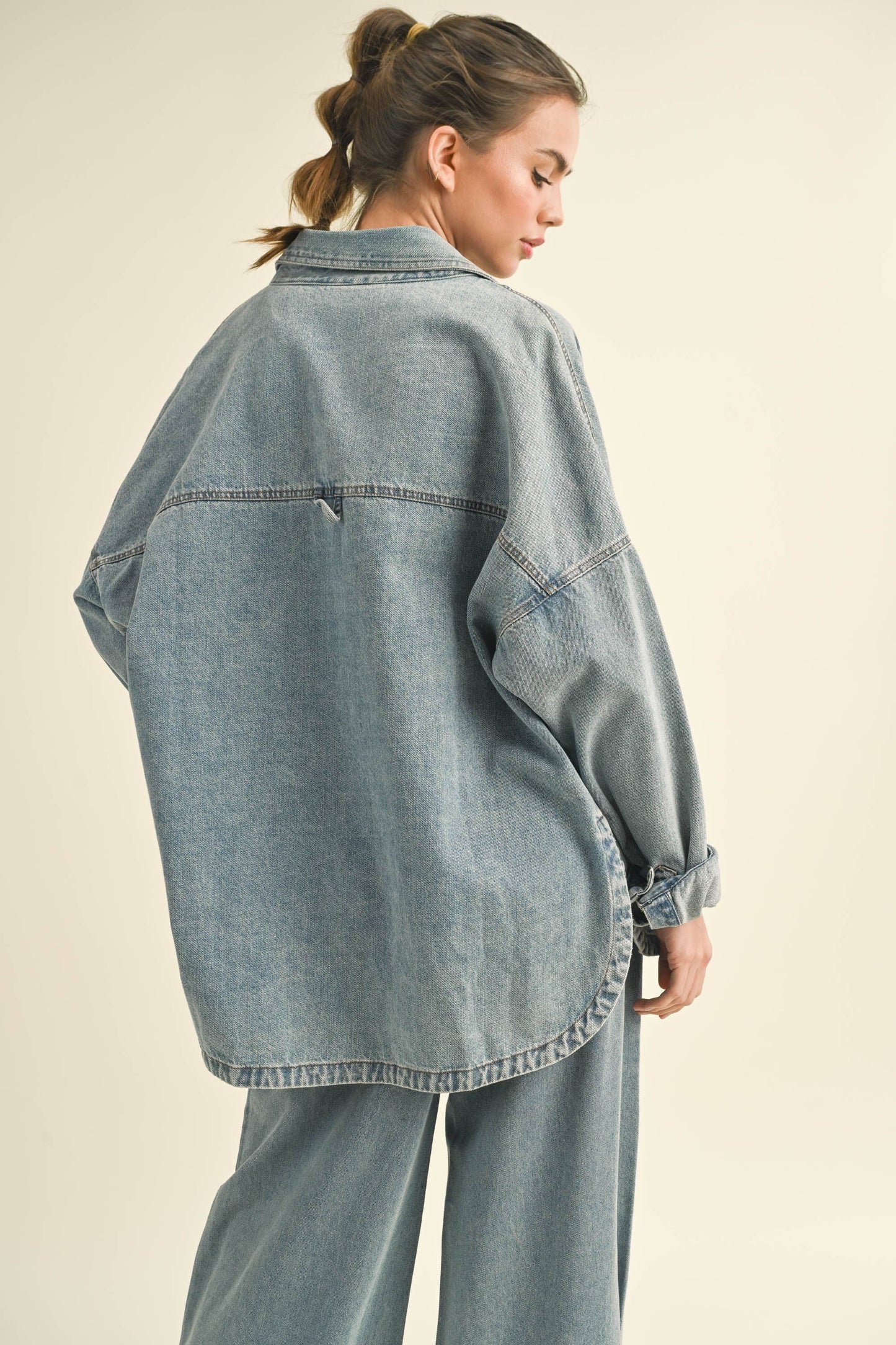 Denim Shacket