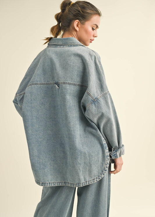 Denim Shacket