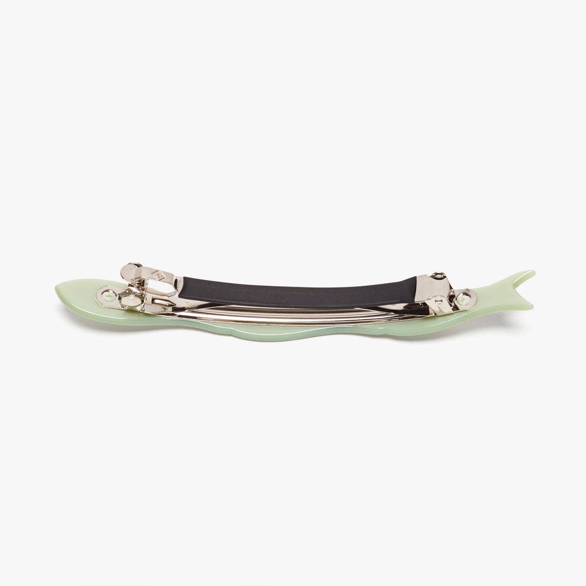 Jade Fish Green Acetate Women's French Barrette Hair Clip
