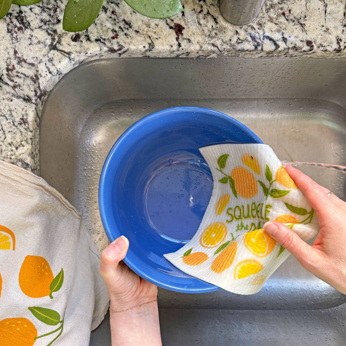 Lemon Sponge Cloth