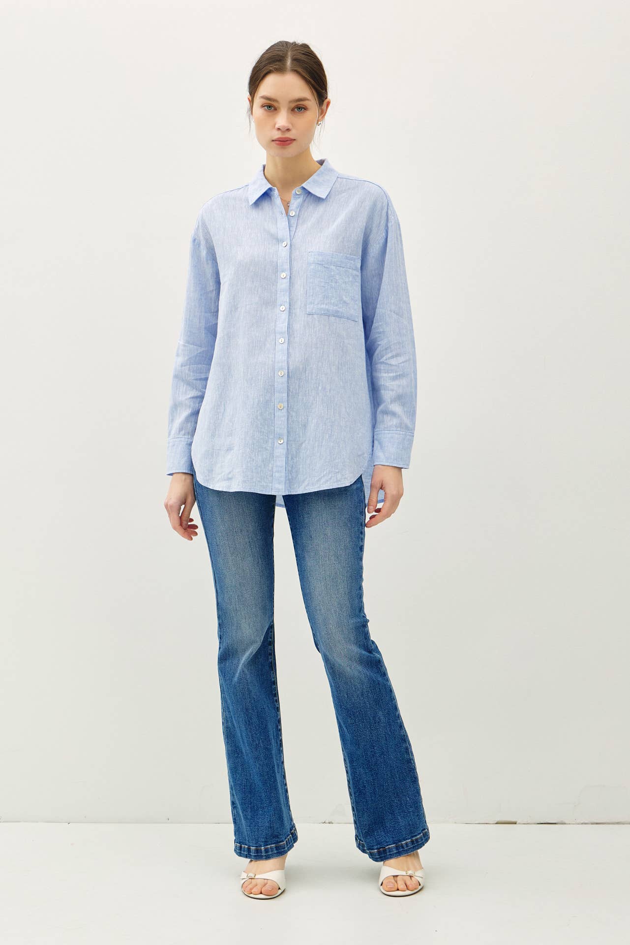 Chambray Button Up