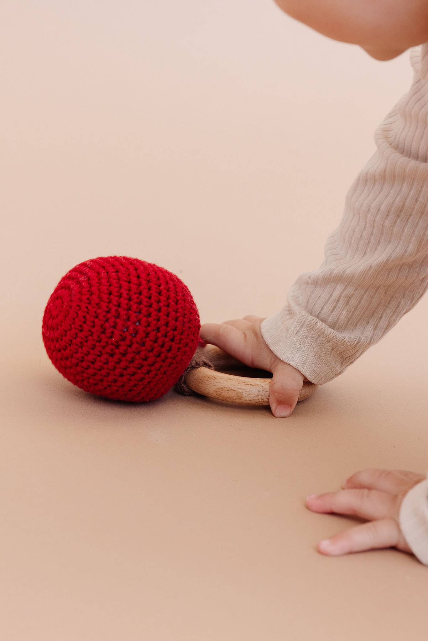 Apple Crochet Teether