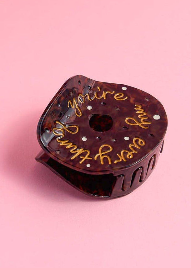 You’re My Everything Bagel Claw Clip