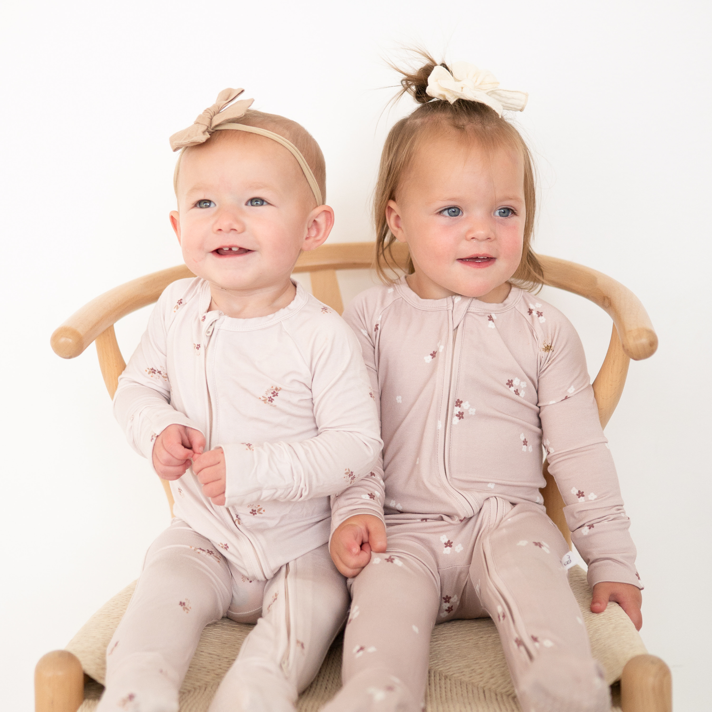 Bamboo Meadow Zip Romper