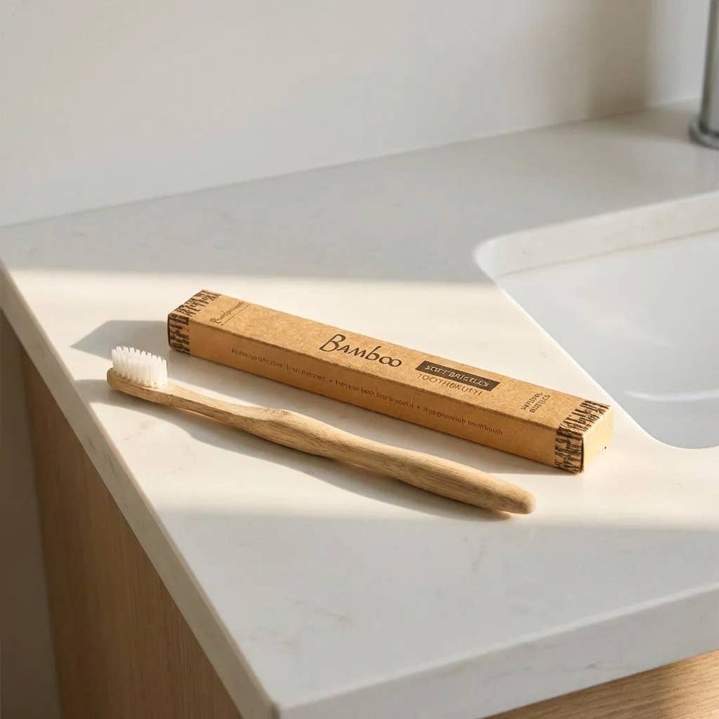 100% Compostable Bamboo Toothbrush | Dental Bestseller