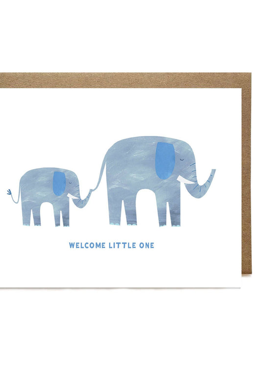Elephant Baby Card