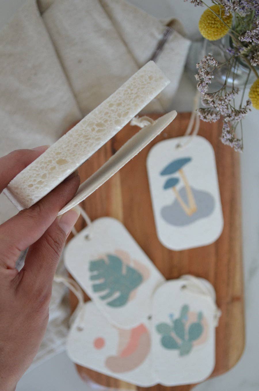 Pop Up Dish Sponges 3-Pack | Compostable + Zero Waste: Forest Collection
