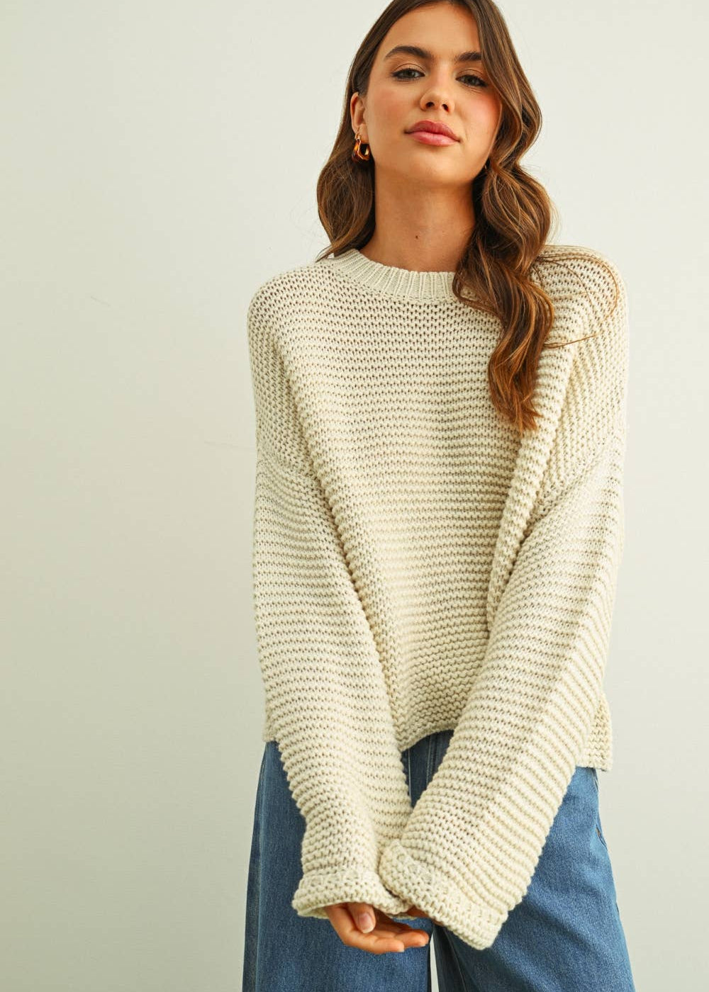 Lexi Sweater-Marshmallow