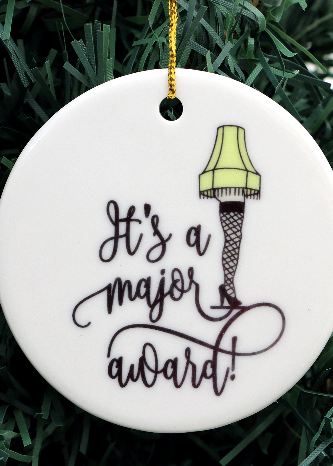 Major Award A Christmas Story Ornament