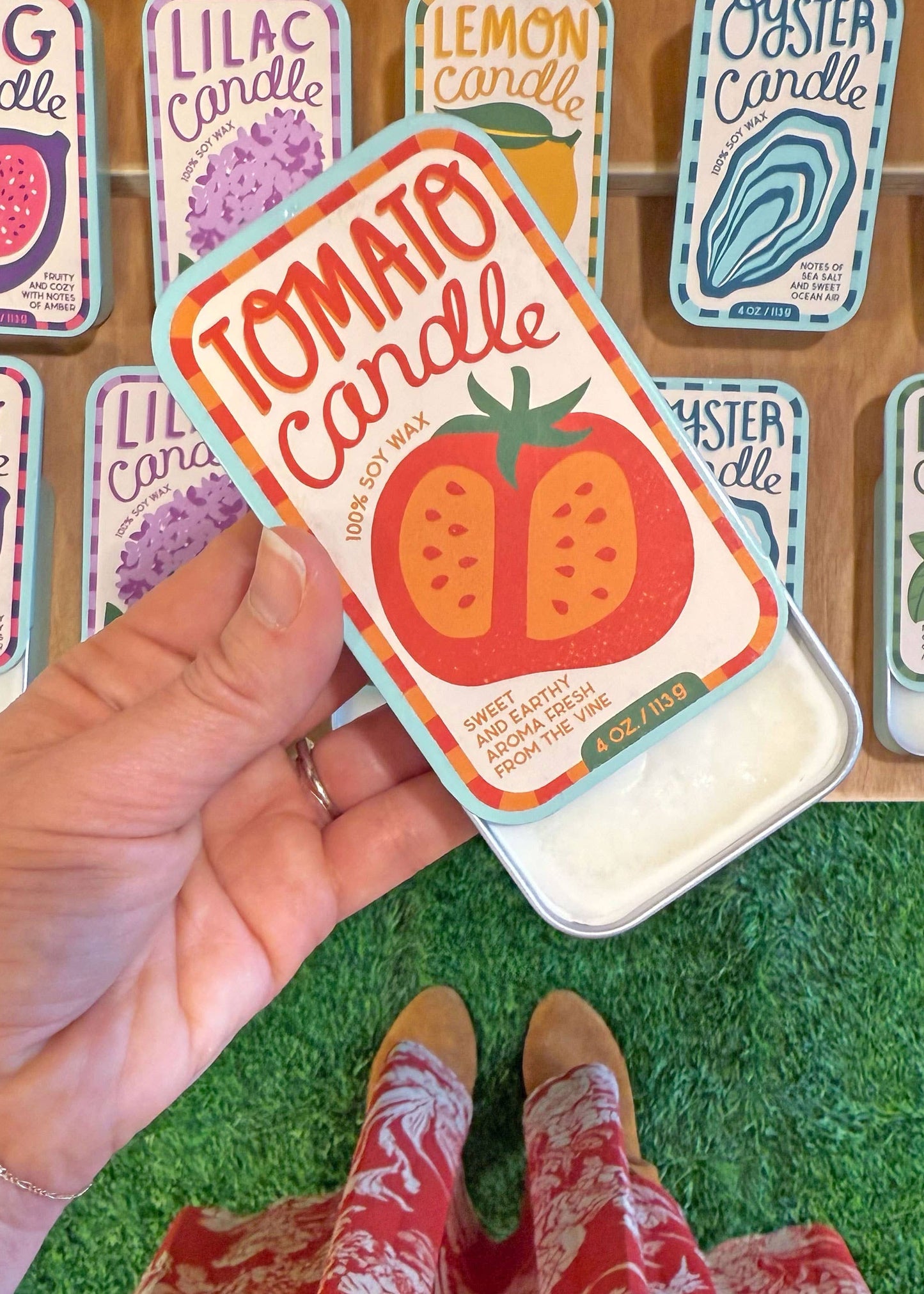 Tomato Candle
