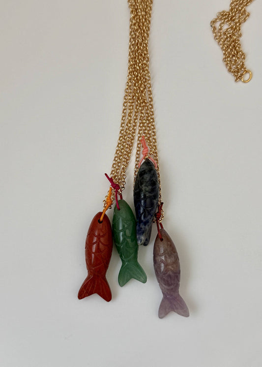 Menali Necklace: Sodalite