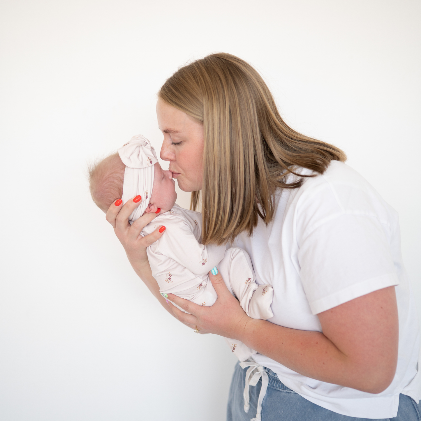 Bamboo Meadow Zip Romper