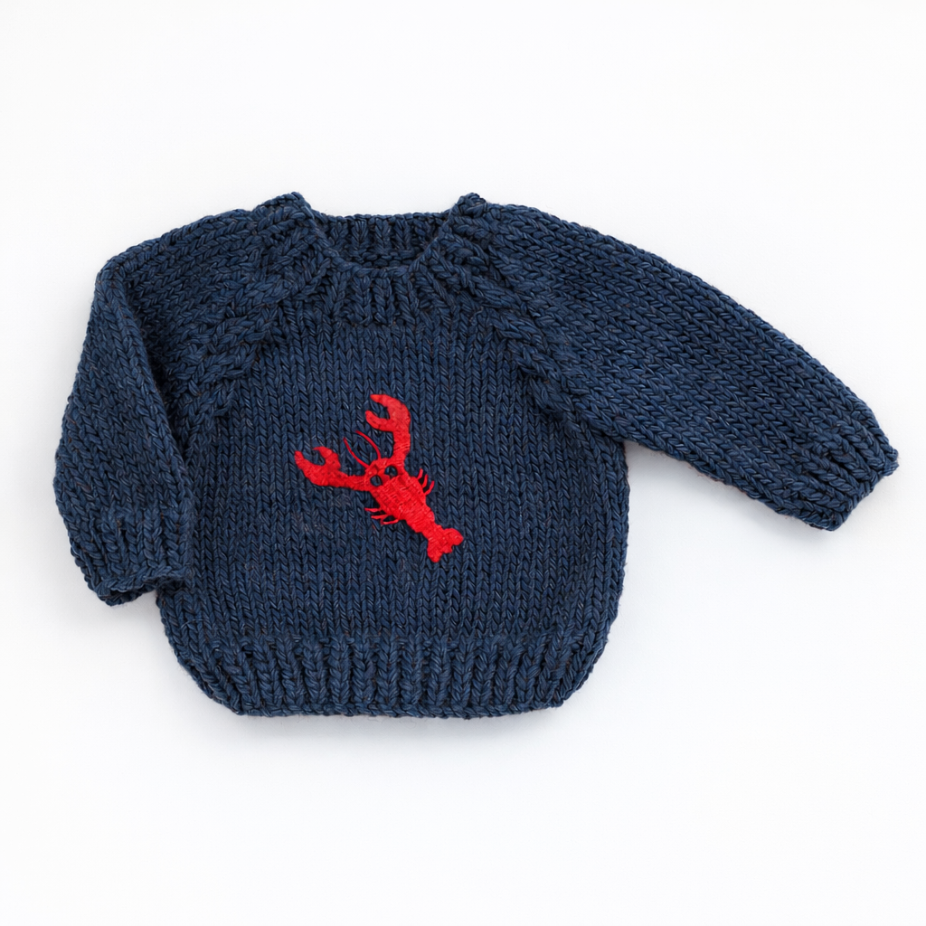 Lobster Sweater for Baby & Toddler: 12-18 months