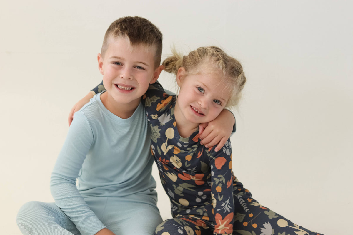 Falling Leaves Two-Piece Pajamas