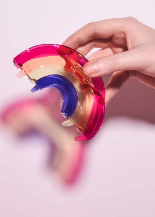 Rainbow Claw Clip