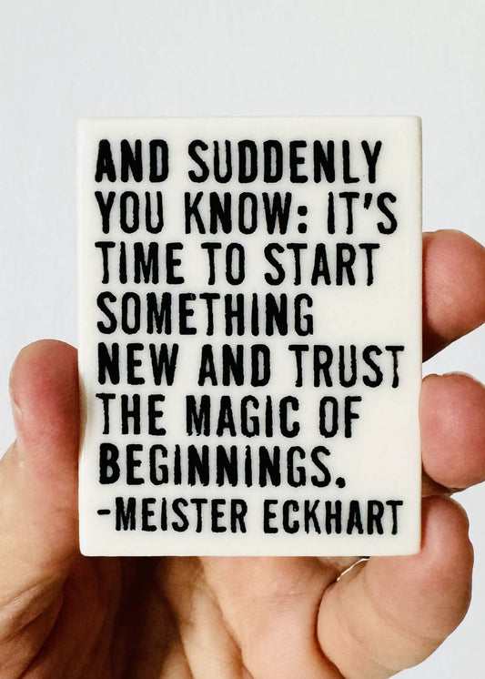 The Magic of Beginnings, Magnet