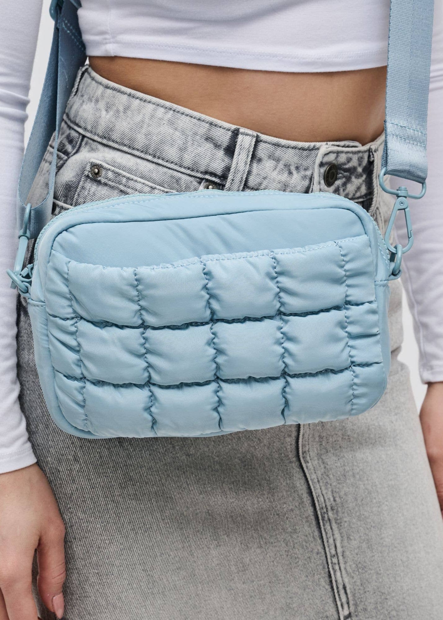 Inspiration - Quilted Puffer Nylon Crossbody